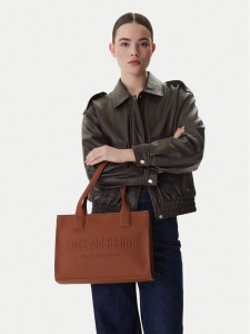 LOVE MOSCHINO Torebka JC4045PP1OLE0200 Brązowy