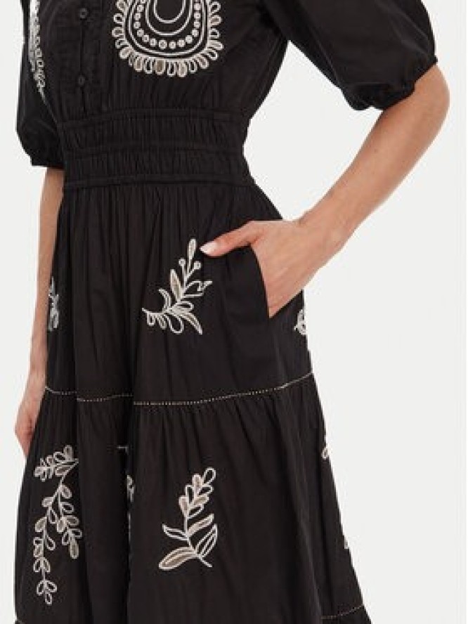 Pepe Jeans Sukienka codzienna Destiny PL953743 Czarny Regular Fit