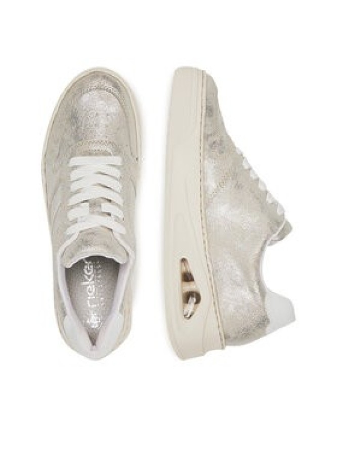 Rieker Sneakersy N6402-40 Srebrny