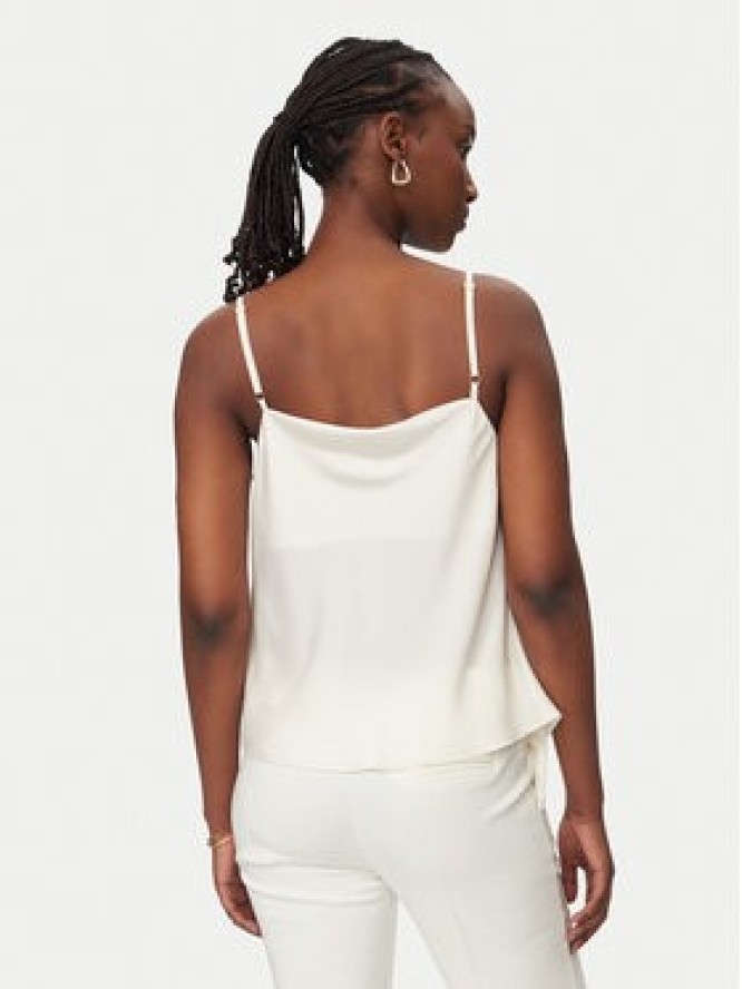 Rinascimento Top CFC0020268002 Biały Regular Fit