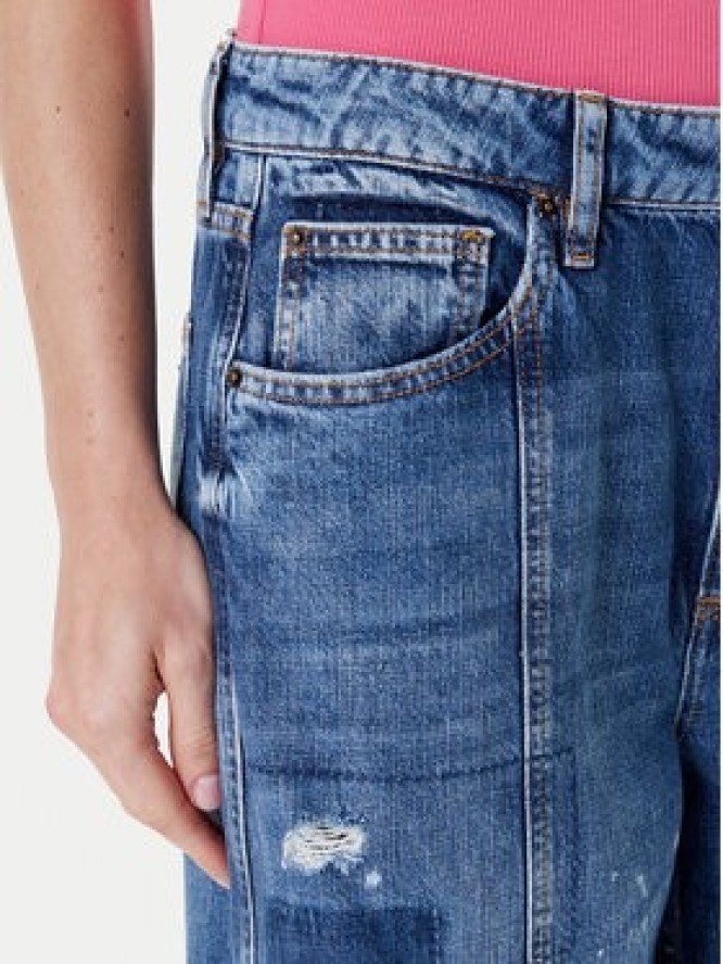 Guess Jeansy W5YG69 D5R01 Niebieski Tapered Fit