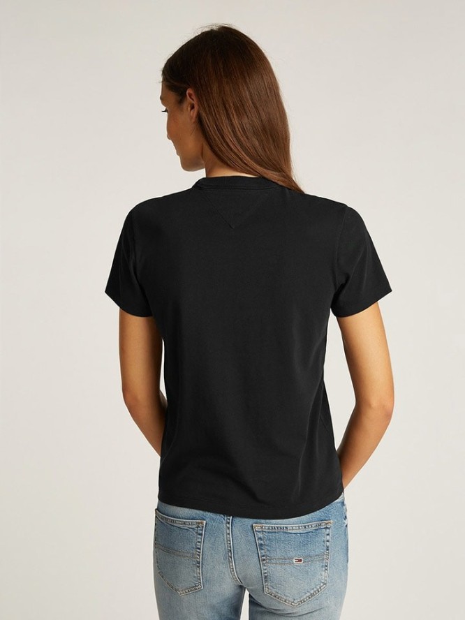 TOMMY JEANS Koszulka w kolorze czarnym rozmiar: L