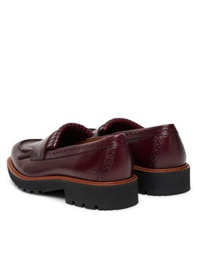 ECCO Półbuty 23285361291 Bordowy