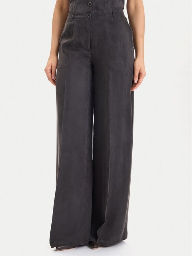 Guess Spodnie materiałowe W5YB02 WH5N2 Czarny Regular Fit