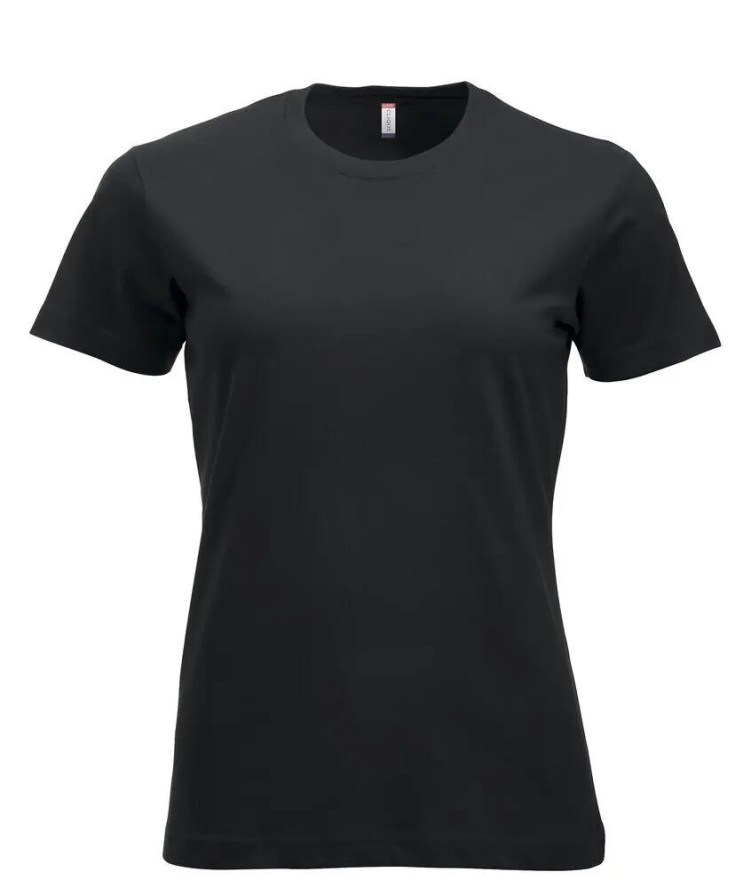 clique New Classic-T Women – Klasyczny T-shirt z bawełny, nowoczesny krój