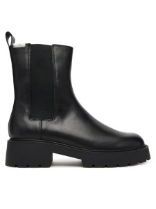 Calvin Klein Jeans Sztyblety Combat Mid Chelsea Boot Hw Lth YW0YW01869 Czarny