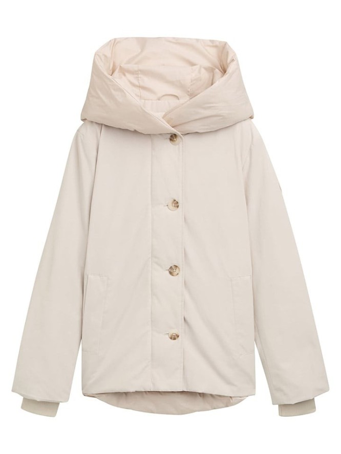 Tom Tailor Parka w kolorze kremowym rozmiar: M
