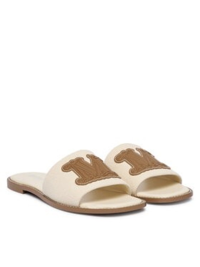 Max Mara Klapki 2616521039650 Brązowy
