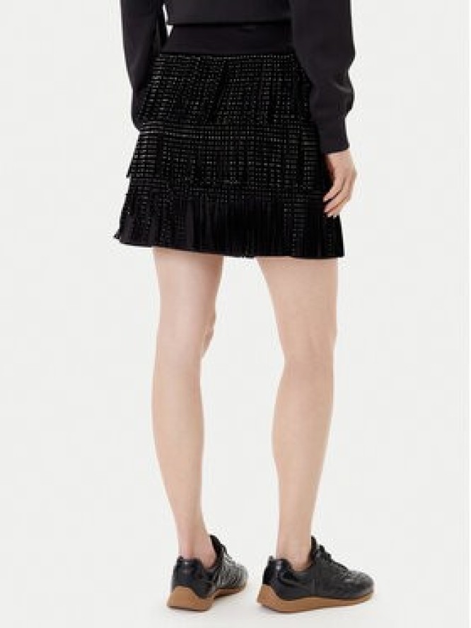 DKNY Spódnica mini P53N6C59 Czarny Regular Fit