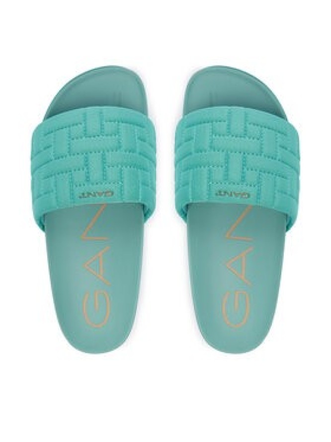 Gant Klapki 30507939 Turkusowy