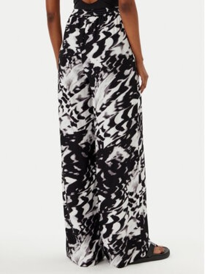 Calvin Klein Swimwear Spodnie palazzo KW0KW02823 Czarny Relaxed Fit