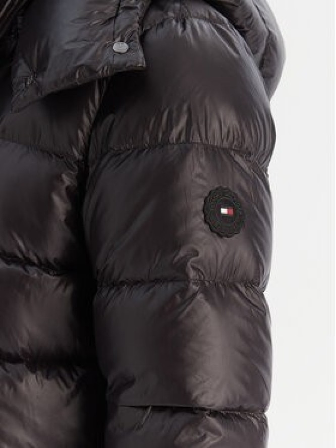 Tommy Hilfiger Kurtka puchowa Gloss WW0WW47356 Czarny Regular Fit