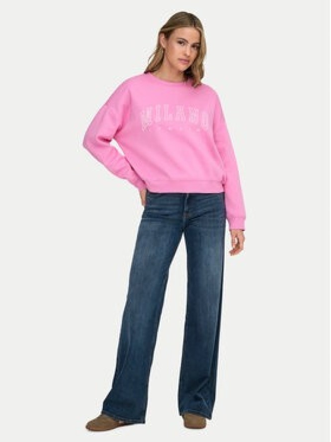 ONLY Bluza 15254183 Granatowy Loose Fit