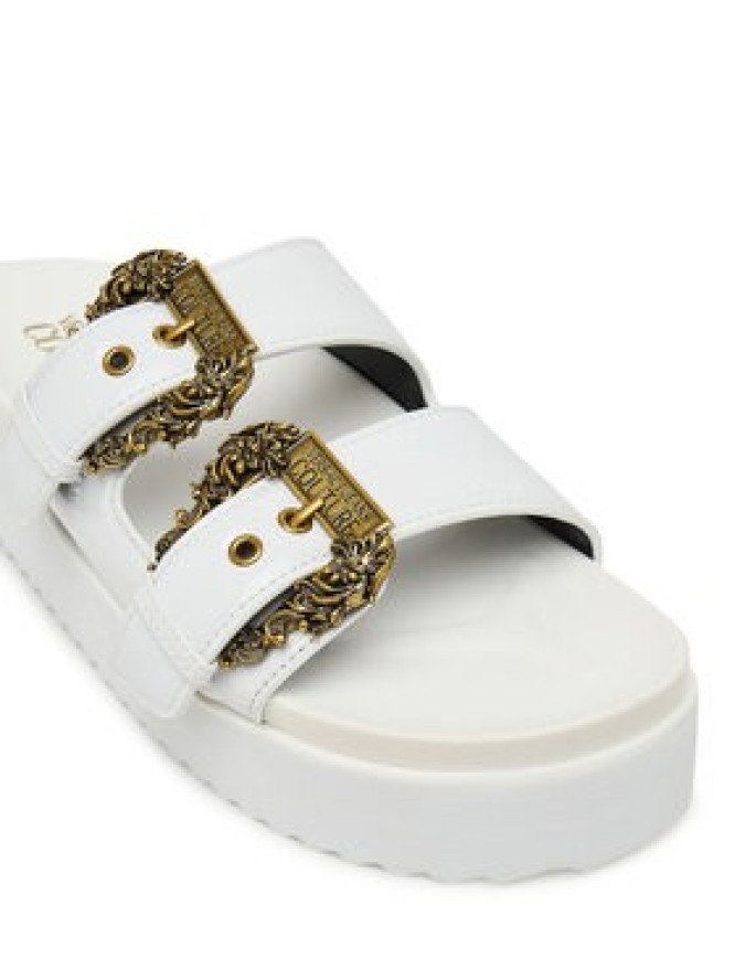 Versace Jeans Couture Klapki 80VA3SM1 ZS190 3 Biały