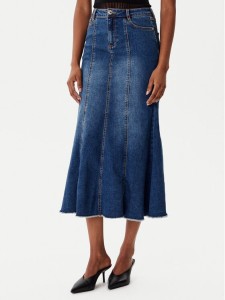 Morgan Spódnica jeansowa 252-JAFTER Niebieski Slim Fit