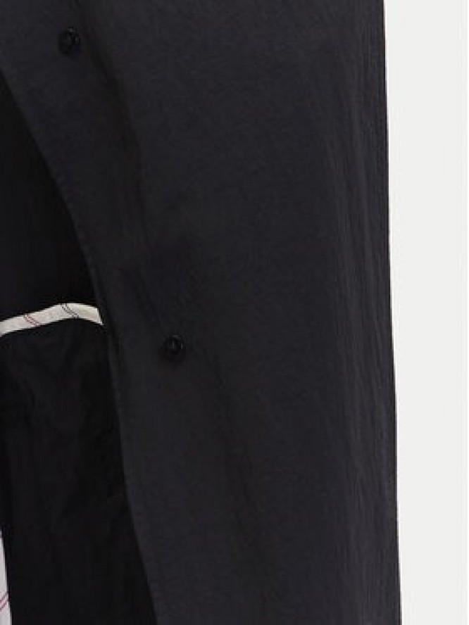 Tommy Hilfiger Trencz WW0WW45632 Czarny Oversize