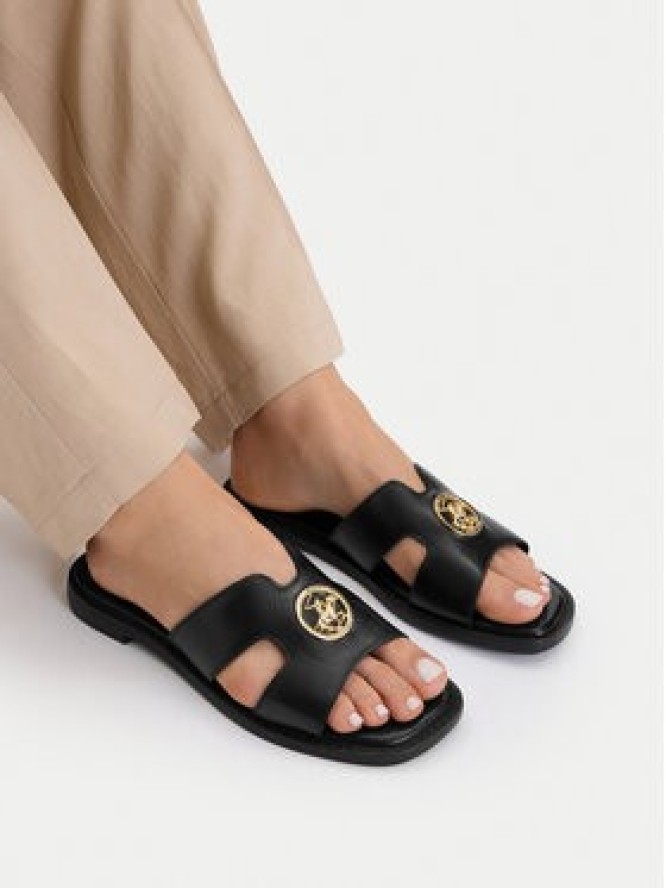 Beverly Hills Polo Club Klapki EO-WI16-ALYSHA-02 Czarny