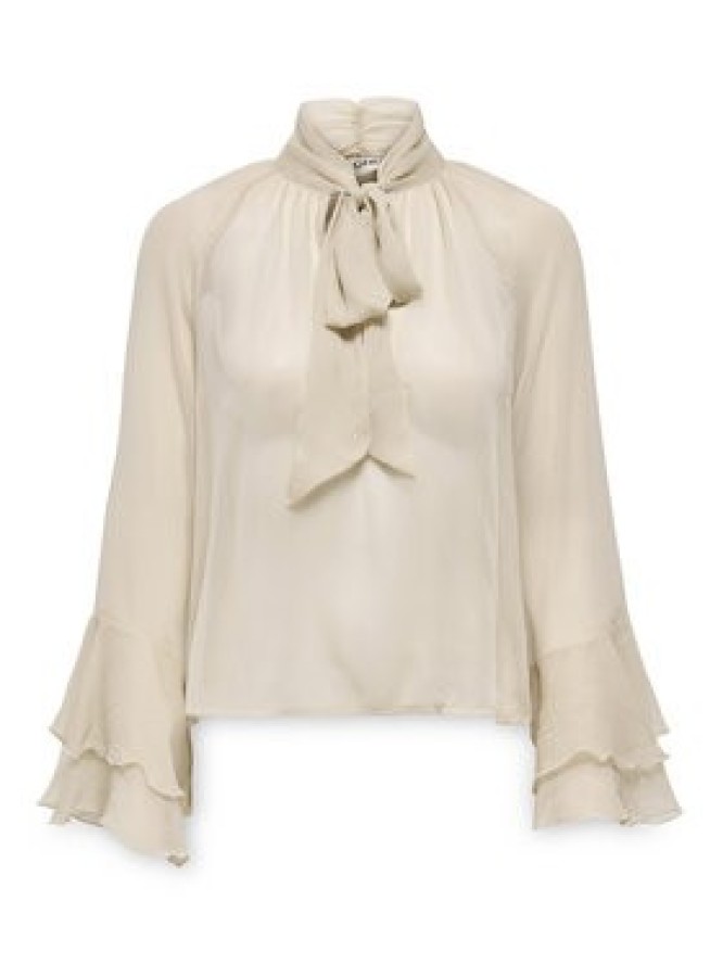 ONLY Bluzka Peninna 15367241 Beżowy Regular Fit