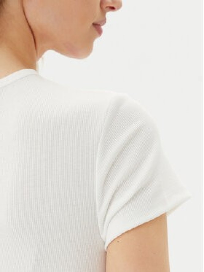 ONLY T-Shirt Daniella 15350554 Biały Slim Fit