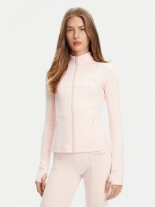 Guess Bluza V5RP17 KCD02 Różowy Regular Fit