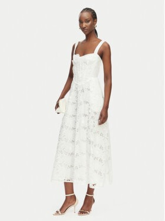 Bardot Sukienka koktajlowa Adaline 58655DB4 Biały Regular Fit