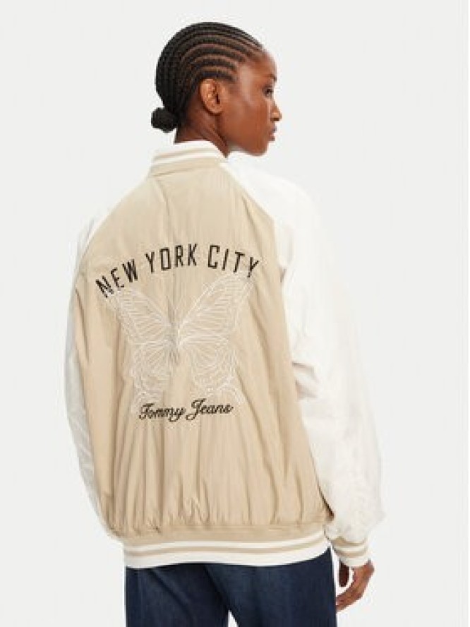 Tommy Jeans Kurtka bomber Souvenir DW0DW21432 Beżowy