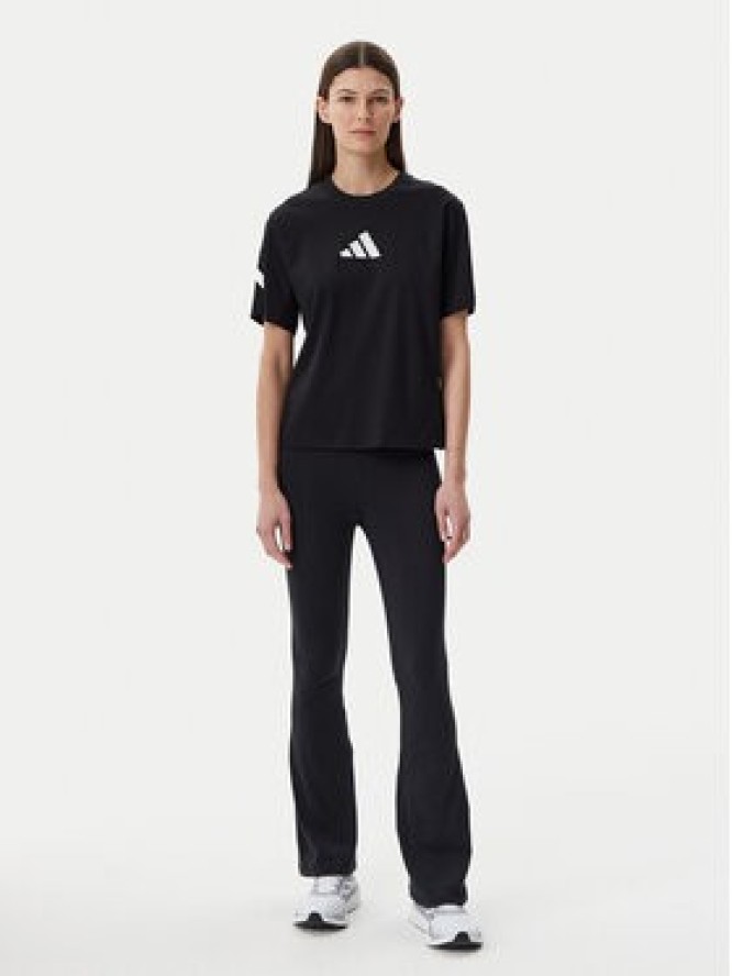 adidas T-Shirt Z.N.E. JJ4778 Czarny Regular Fit