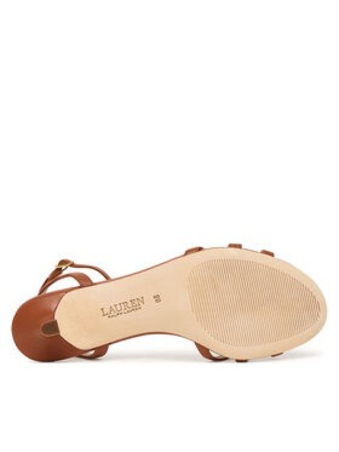 LAUREN RALPH LAUREN Sandały Kendyl 802P10397001 Brązowy
