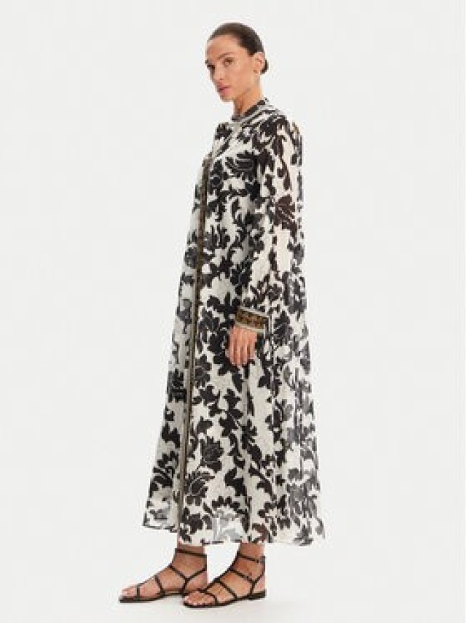 Devotion TWINS Sukienka letnia Armoni 025.306G Czarny Loose Fit