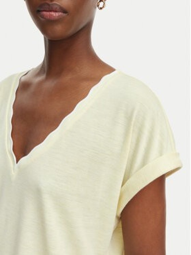 Morgan Bluzka 261-DIANA Żółty Regular Fit