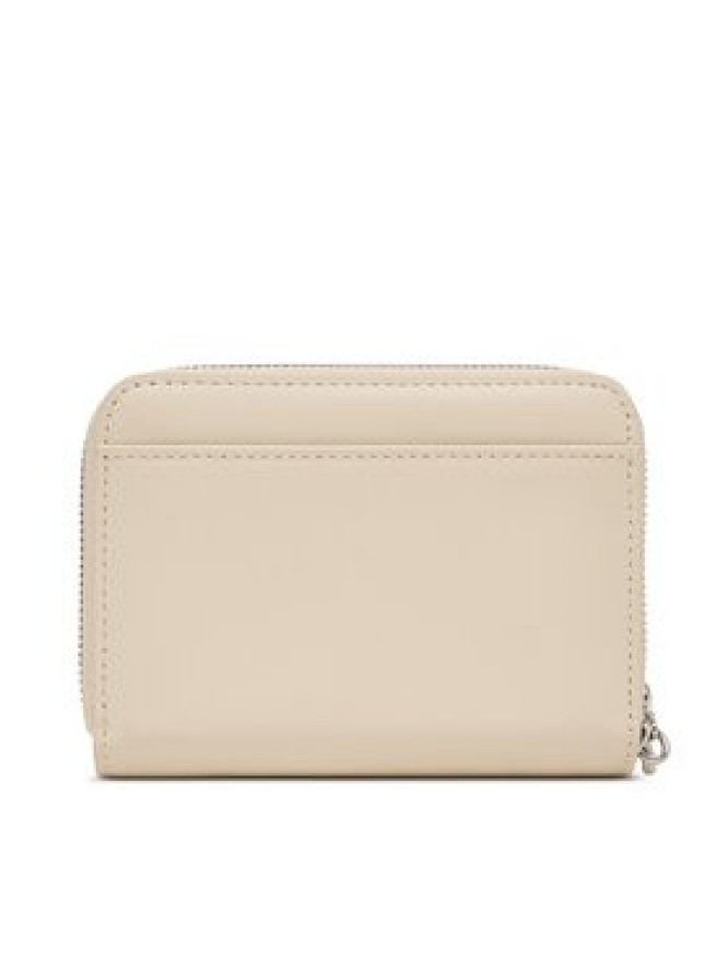 Calvin Klein Portfel Ck Medium Flap Zip Around LV04F1075G Kremowy