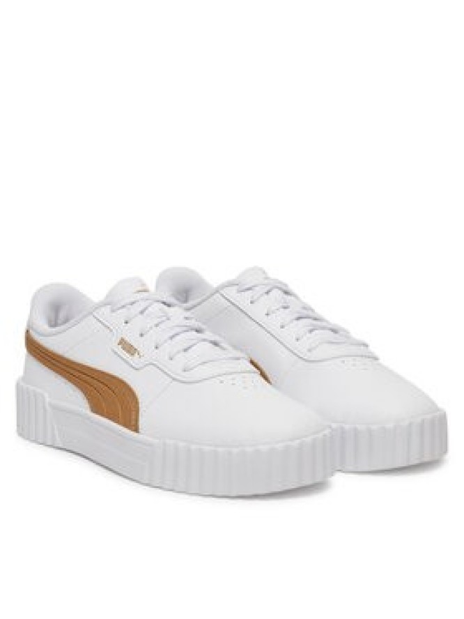 Puma Sneakersy Carina 3.0 Aqua Metallics 400722 02 Biały