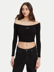 Guess Bluzka V5YP07 K8RT2 Czarny Regular Fit