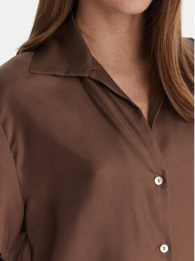 Marella Koszula Segnale 2613111045 Brązowy Relaxed Fit