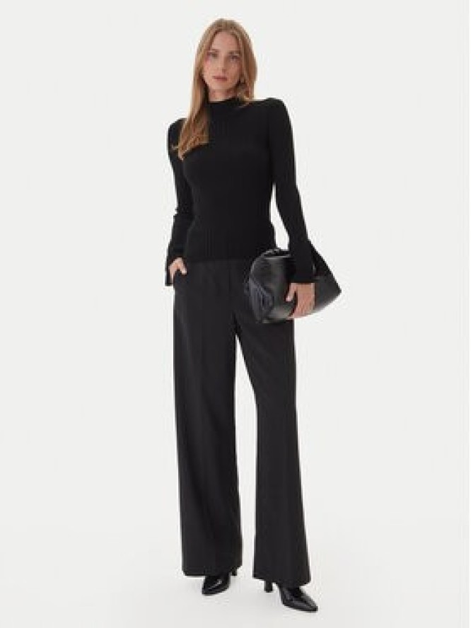 KAOS Golf RI1NT052 0001 Czarny Regular Fit