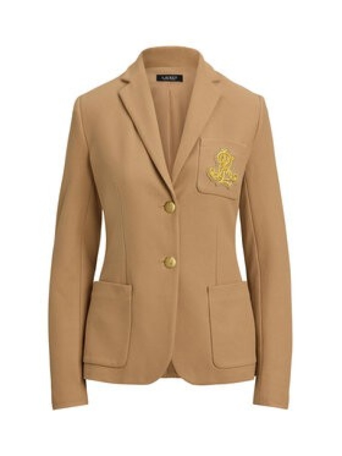 LAUREN RALPH LAUREN Marynarka 200797305018 Beżowy Slim Fit