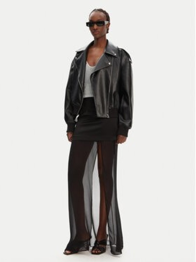 PINKO Spódnica maxi Gaerzetta 104686 A2CO Czarny Regular Fit