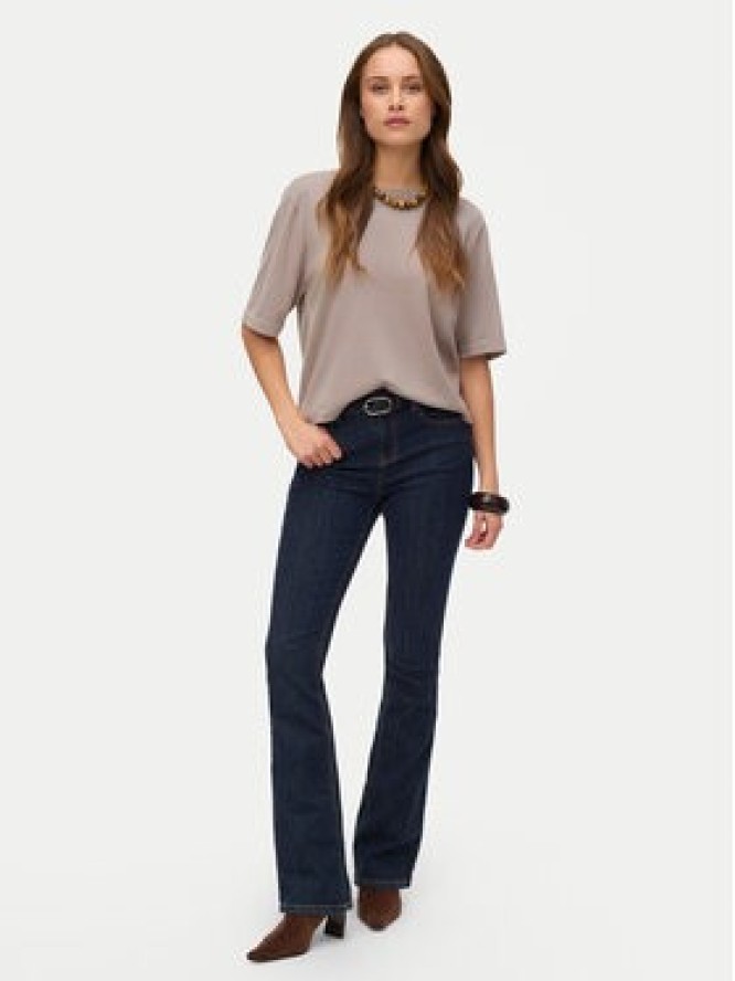 Vero Moda Sweter Silje 10320460 Szary Oversize