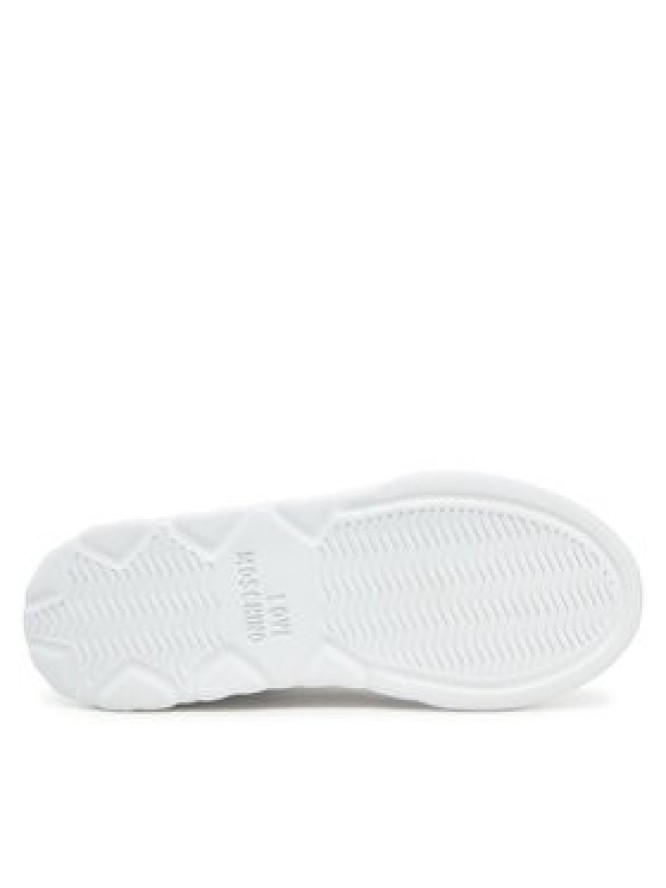 LOVE MOSCHINO Sneakersy JA15054G1MIA410A Biały
