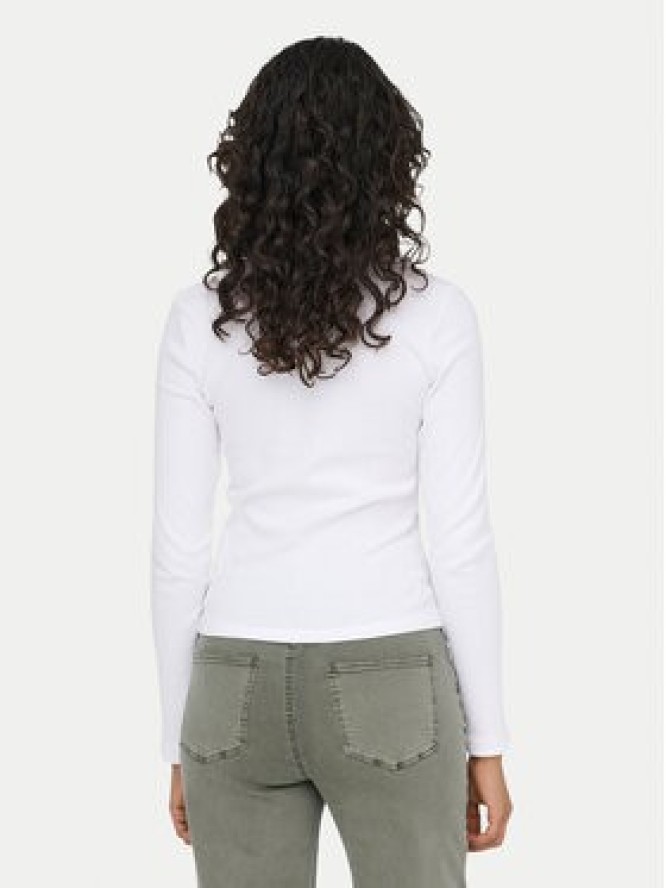 ONLY Bluzka Val 15371305 Biały Regular Fit