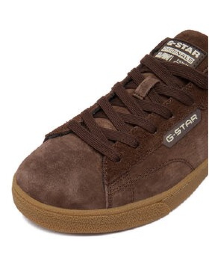 G-STAR Sneakersy EO-LO40039 Brązowy ciemny