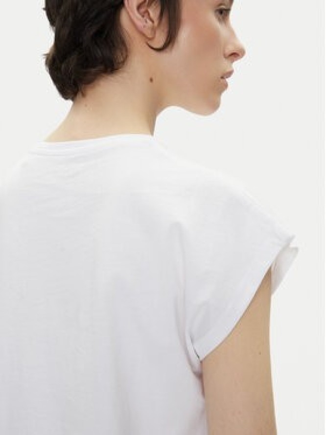 Pepe Jeans T-Shirt Blooma PL506030 Biały Regular Fit