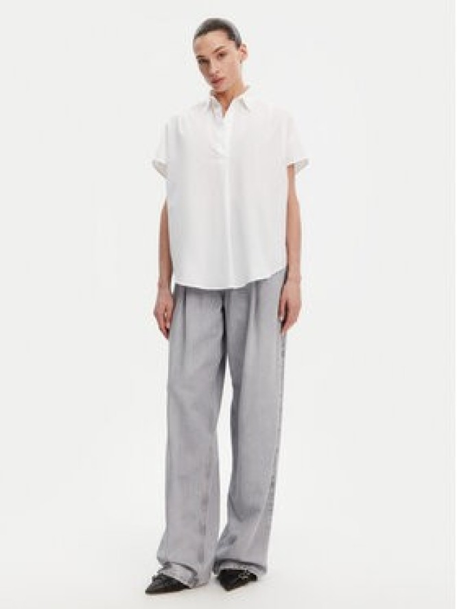 French Connection Koszula 72LZI Biały Relaxed Fit