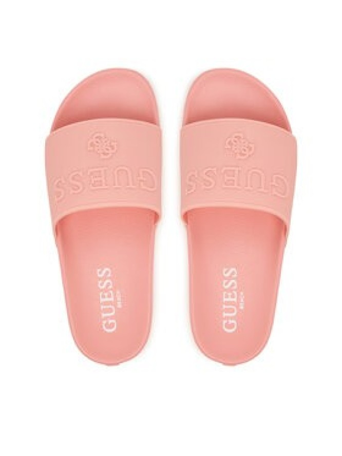 Guess Klapki E6GZ17 BB00F Różowy
