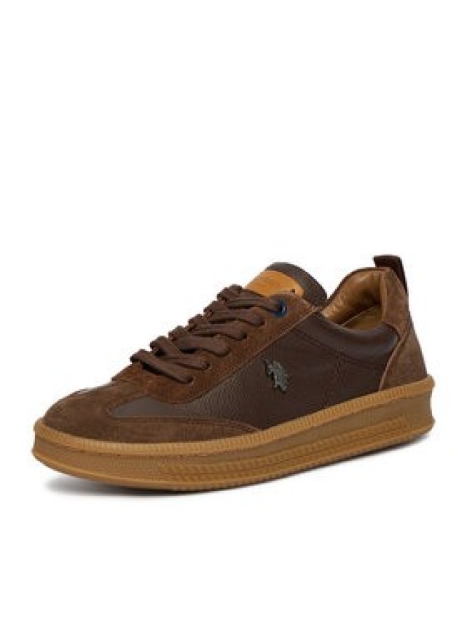 U.S. Polo Assn. Sneakersy EO-YANA001W/6SL1 Brązowy