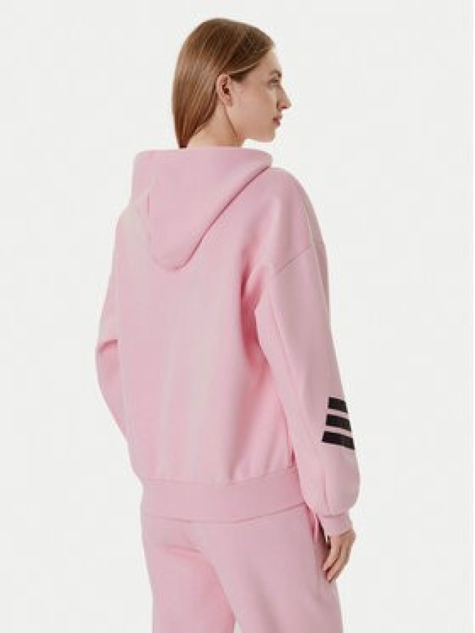 adidas Bluza Future Icons 3-Stripes JE0183 Różowy Loose Fit