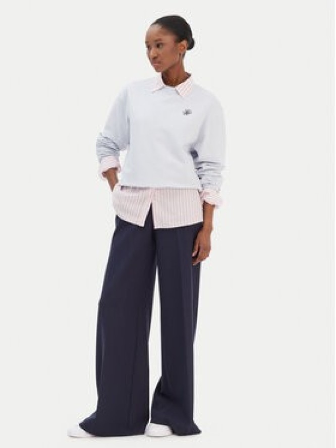 Tommy Hilfiger Bluza Script WW0WW49418 Błękitny Regular Fit