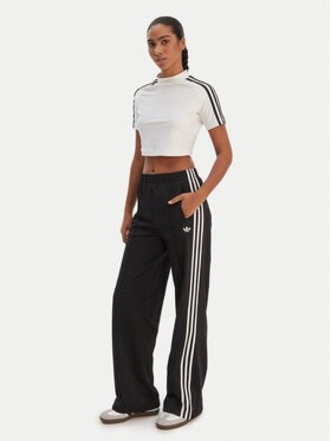 adidas Spodnie dresowe Firebird KD7976 Czarny Loose Fit