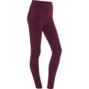 Damskie legginsy jeździeckie z pełną przyczepnością Equipage EQ Tawny