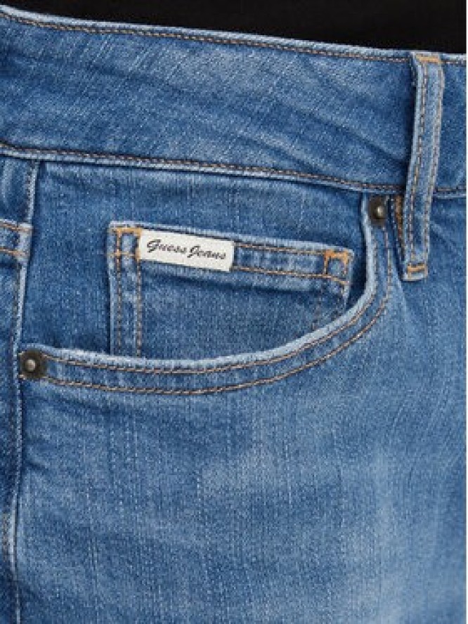 Guess Jeans Jeansy W5YA0O D0022 Niebieski Regular Fit